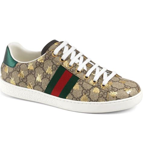 gucci swarovski shoes with bee|Gucci ace shoes customer service.